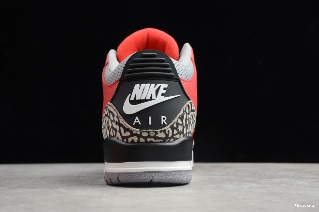 Cheap TBK Cement Red 3 CK5692-600 Air Jordan 0704